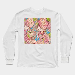 Abstract Stunning Beau (the lines are transparent) Long Sleeve T-Shirt